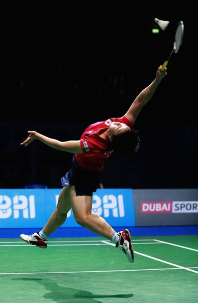 Rilancio scomodo per Akane Yamaguchi al BWF Destination Dubai World Superseries Finals (Getty Images)
